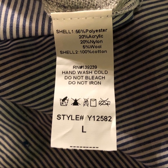 Shirt Back Sweater - Picture 8 of 8